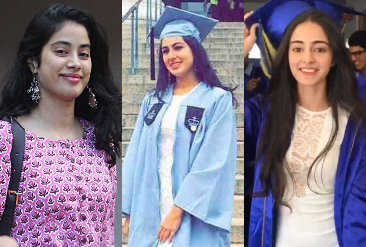 sara ali khan to janhvi kapoor these star kids education qualification