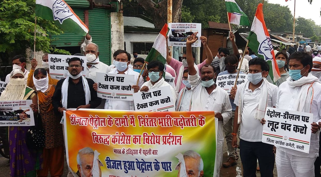 congress performance in basti