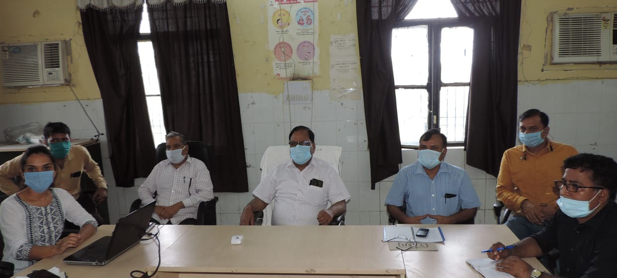 Now samples will be taken from village to village, five teams formed