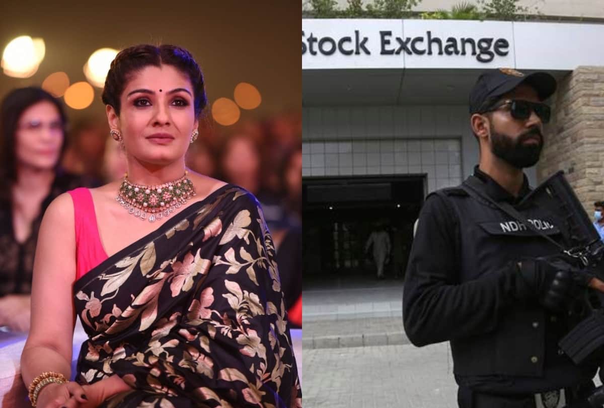 Pakistan Stock Exchange Attack Raveena Tandon reaction