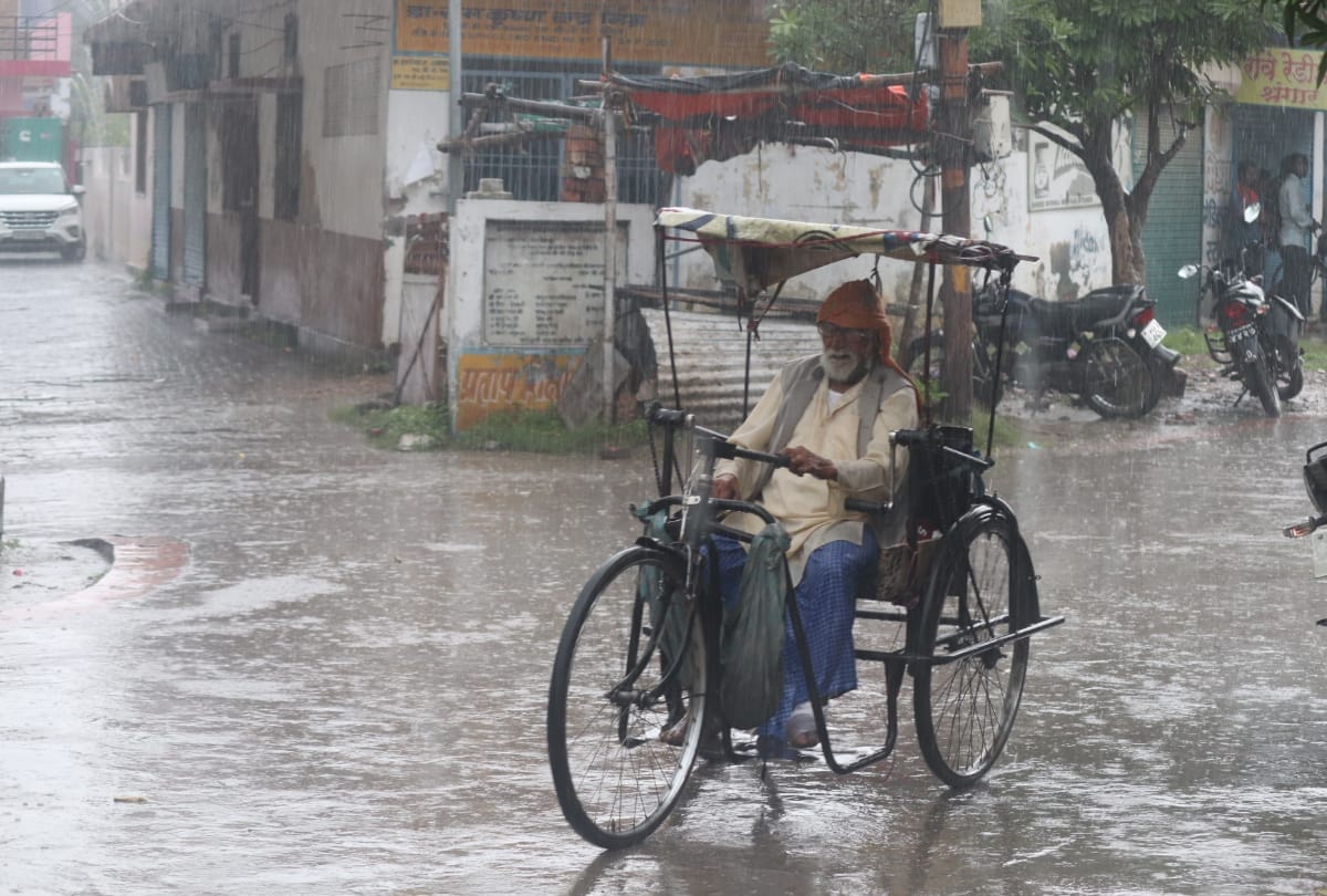 Weather update today Changes in weather patterns after come monsoon more rain in June in gorakhpur basti mandal