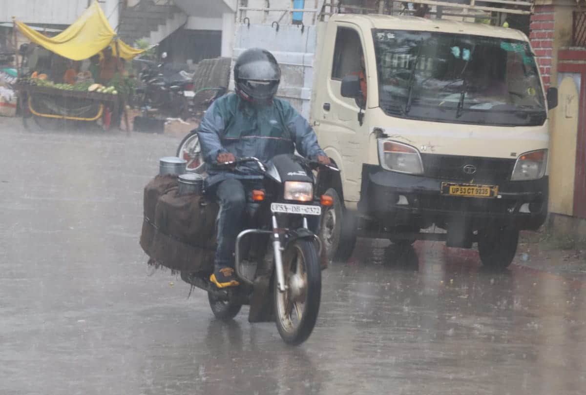 Weather Forecast Update Today in gorakhpur: Monsoon Heavey Rain start Gorakhpur see latest weather image