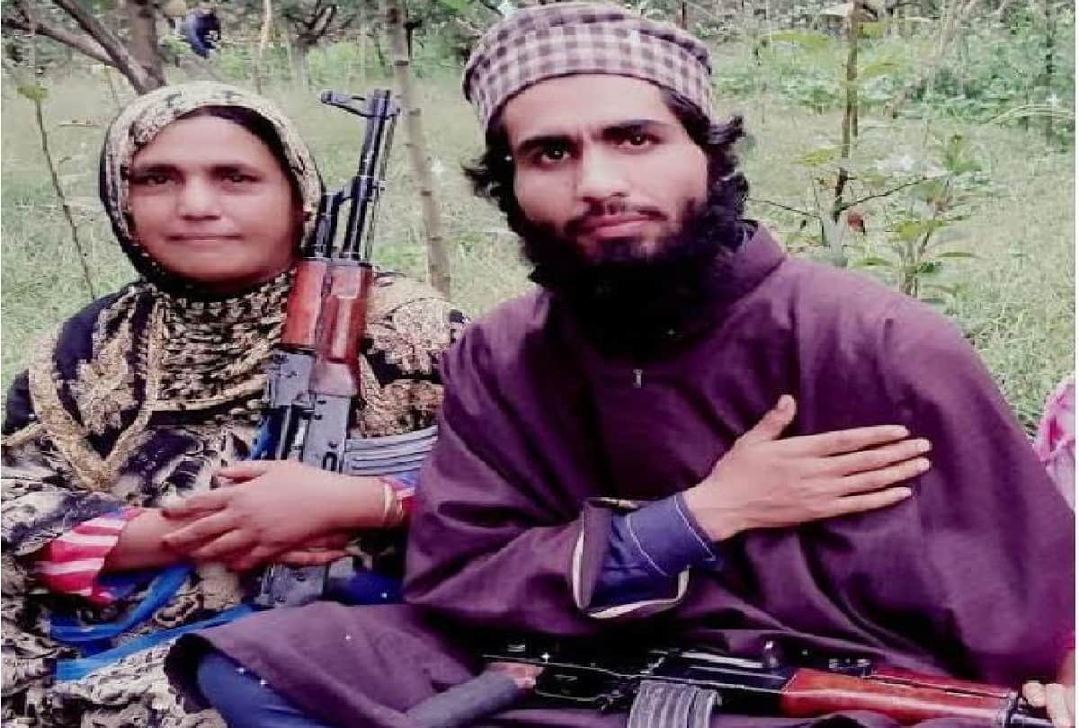 Two women arrested for helping terrorists, police released photo, mother seen holding arms with terrorist son