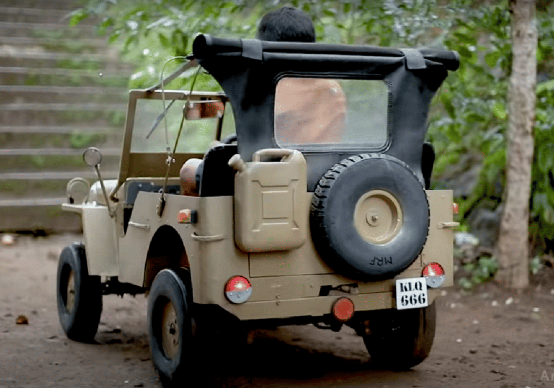 jeep willys miniature designed for birthday gift in Kollam kerala jeep willys toy jeep willys toy anand mahindra appreciated