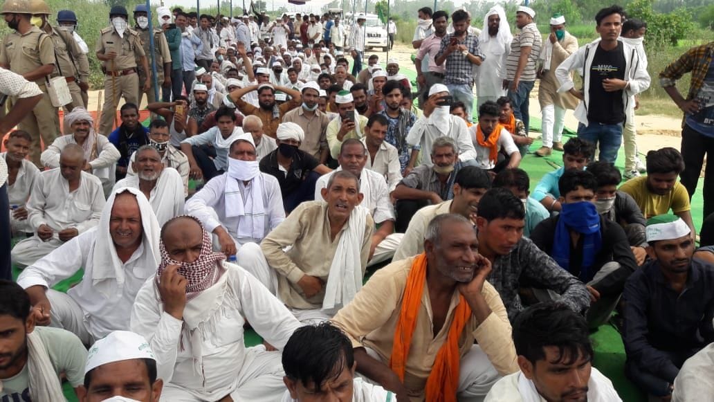 The farmers' strike ended after the administration's assurance