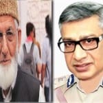 जम्मू-कश्मीर के पूर्व डीजीपी डॉ. एसपी वैद, गिलानी
