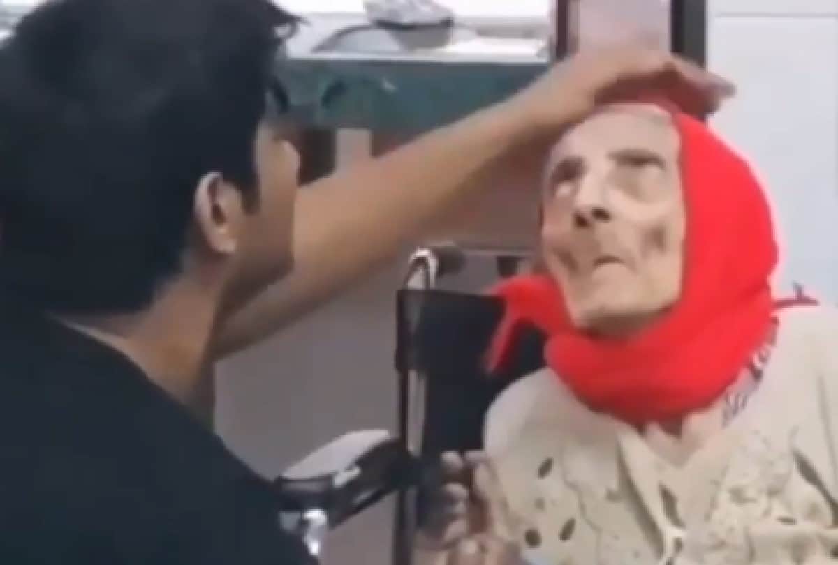 Sushant Singh Rajput visiting an old age home throwback video