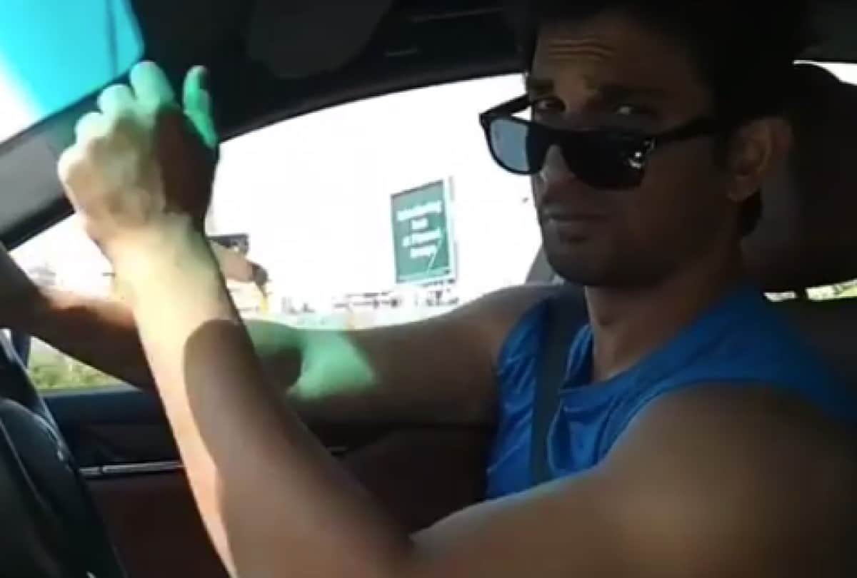 Sushant Singh Rajput recreating Shah Rukh Khan song during driving in throwback video