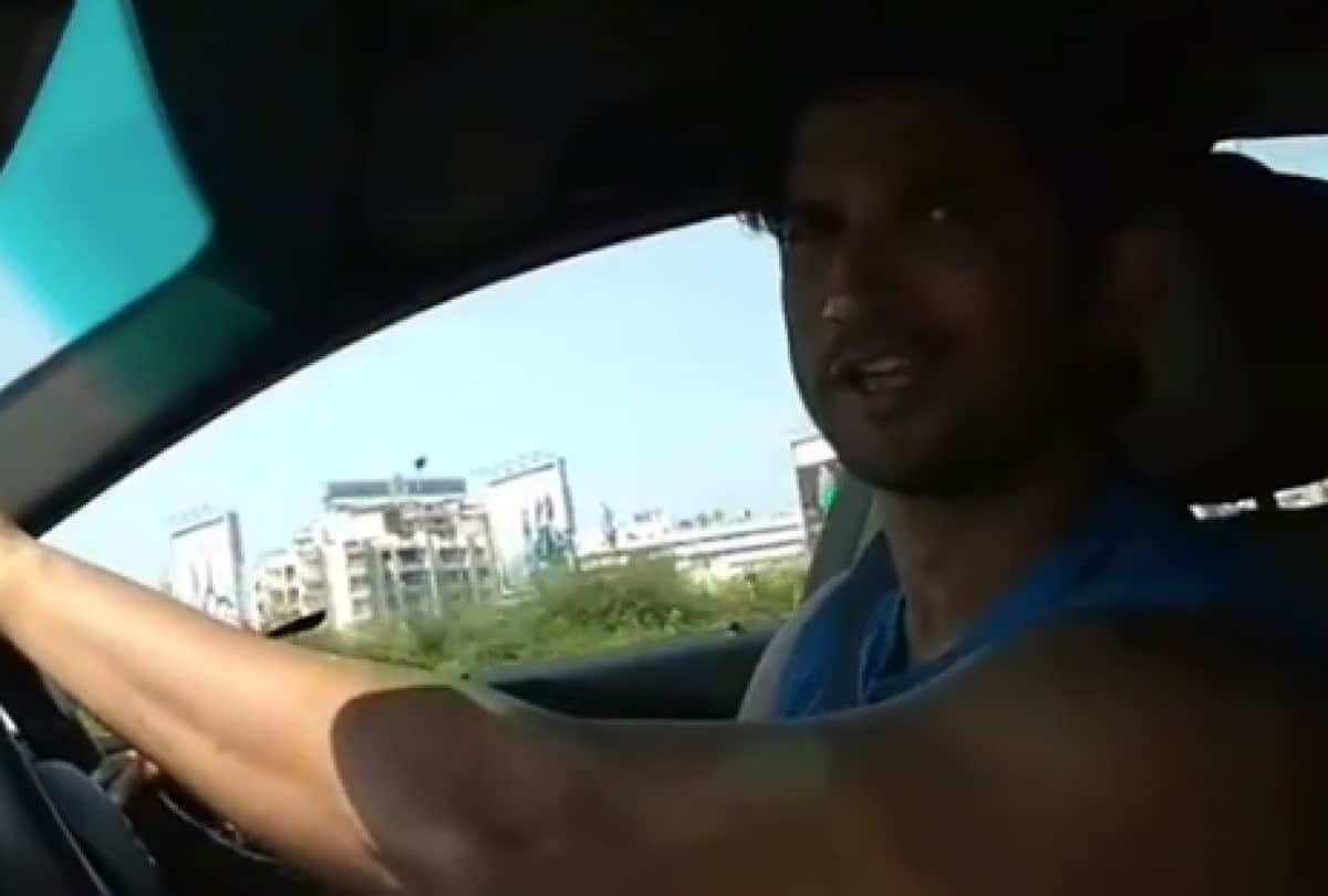 Sushant Singh Rajput recreating Shah Rukh Khan song during driving in throwback video