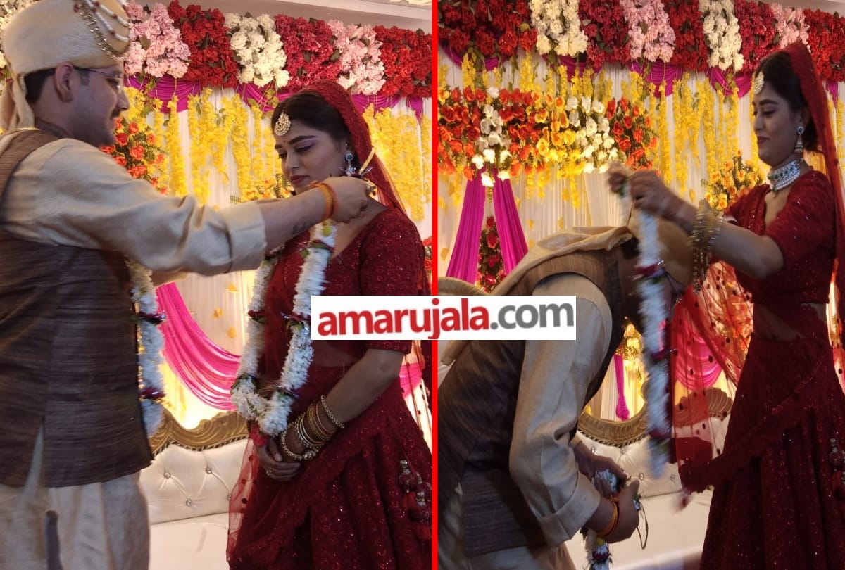 MLA Aman Mani Tripathi second marriage done without parents latest Photos in Gorakhpur