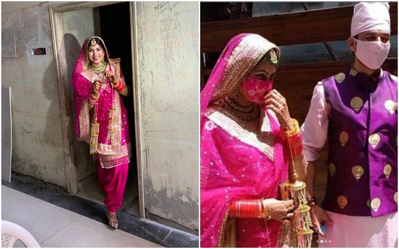 Sasural Simar Ka actor Manish Raisinghan marries Sangeeta Chauhan in Mumbai During Lockdown