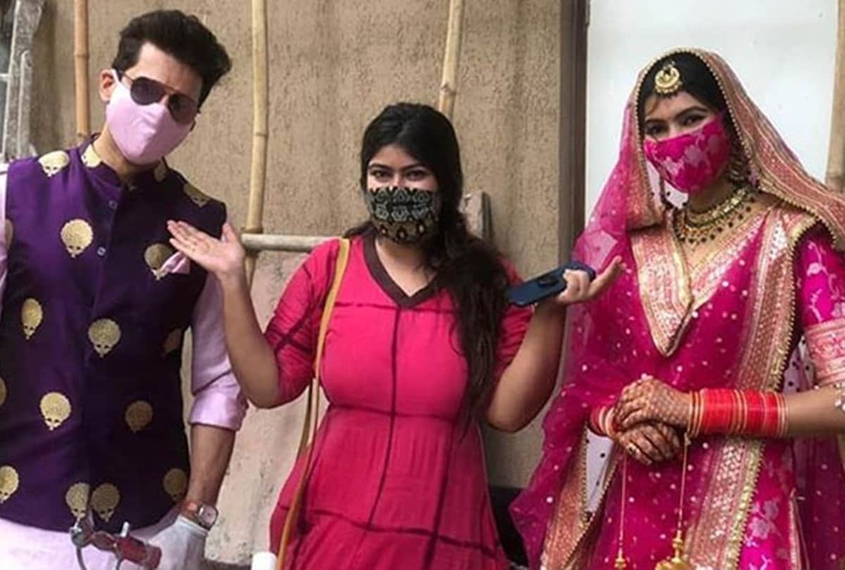 Sasural Simar Ka actor Manish Raisinghan marries Sangeeta Chauhan in Mumbai During Lockdown