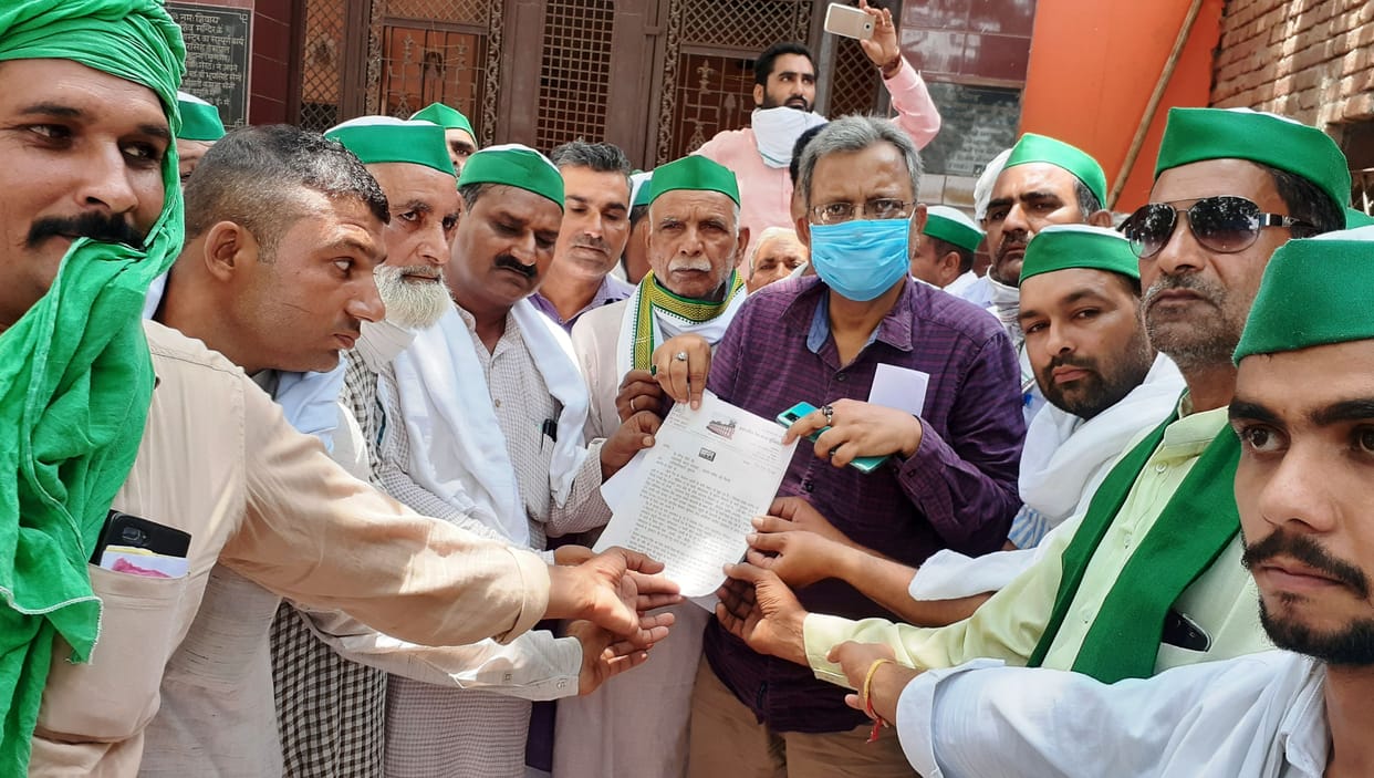 BKU had submitted a memorandum to the SDM