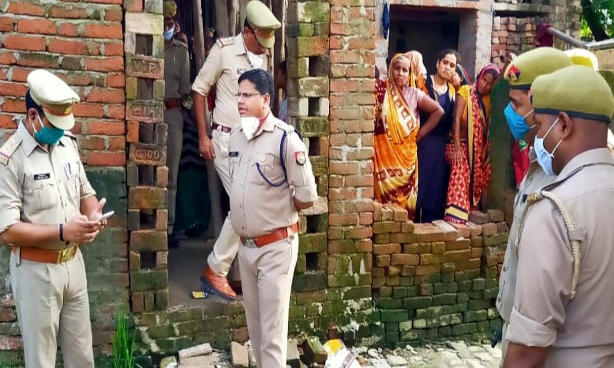 the body of the young man in basti