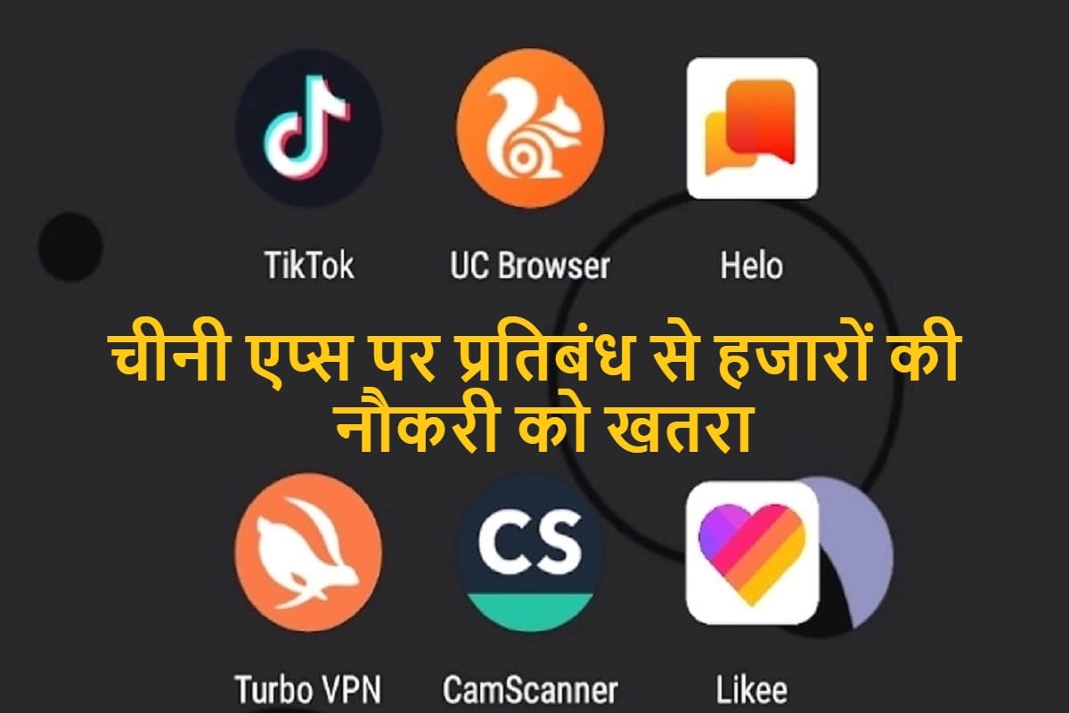 Thousands of jobs threatened by ban on Chinese apps, dozens of offices in Gurugram-Noida may come to a shutdown