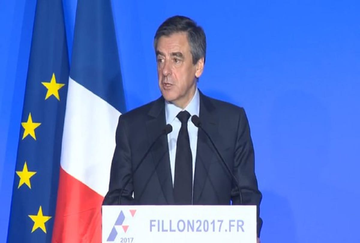 Former French Prime Minister francois fillon and wife Penelope Fillon convicted in fraud