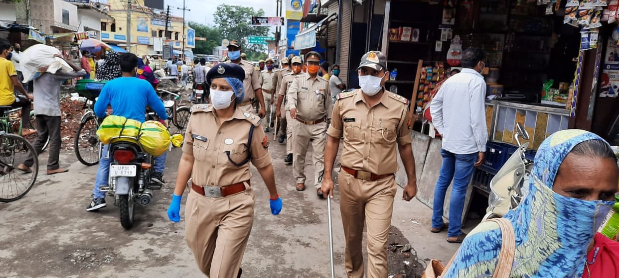 SP advised policemen to work themselves safe