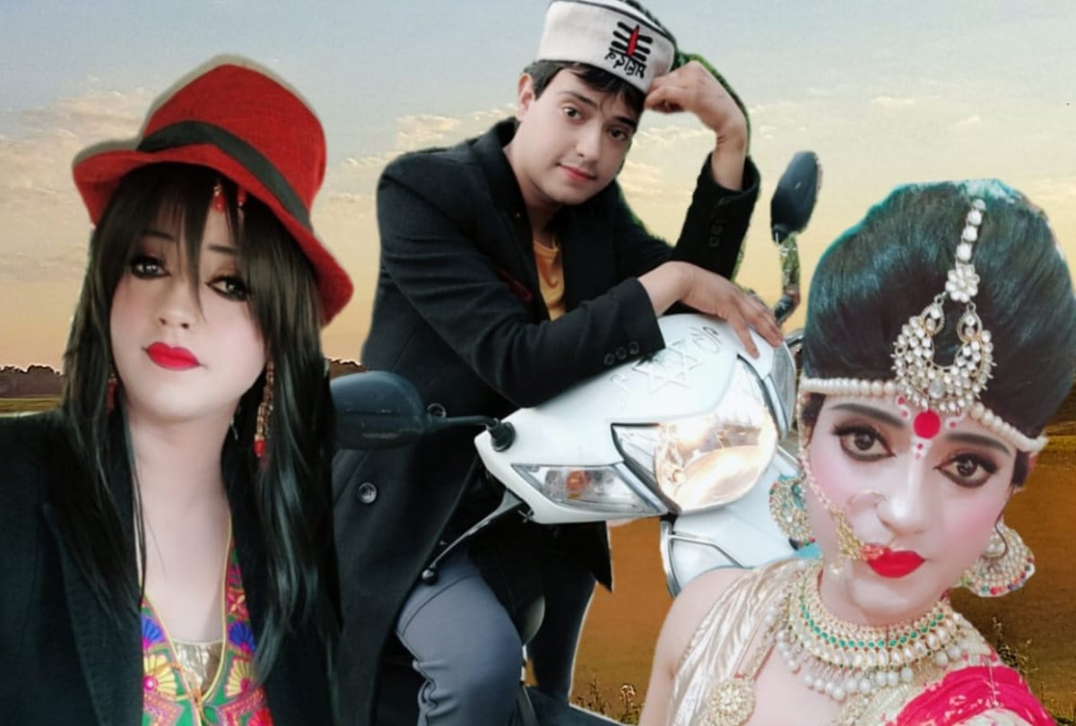 Himachal Pradesh Kangra Folk Artist Tinku Vihan entertainment for people on social media