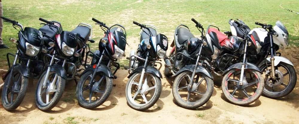 Four accused of bike thief gang arrested, eight bikes recovered