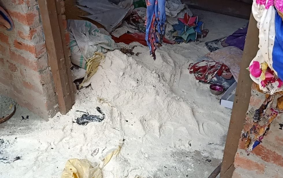 litile girl died in cylindrer blast
