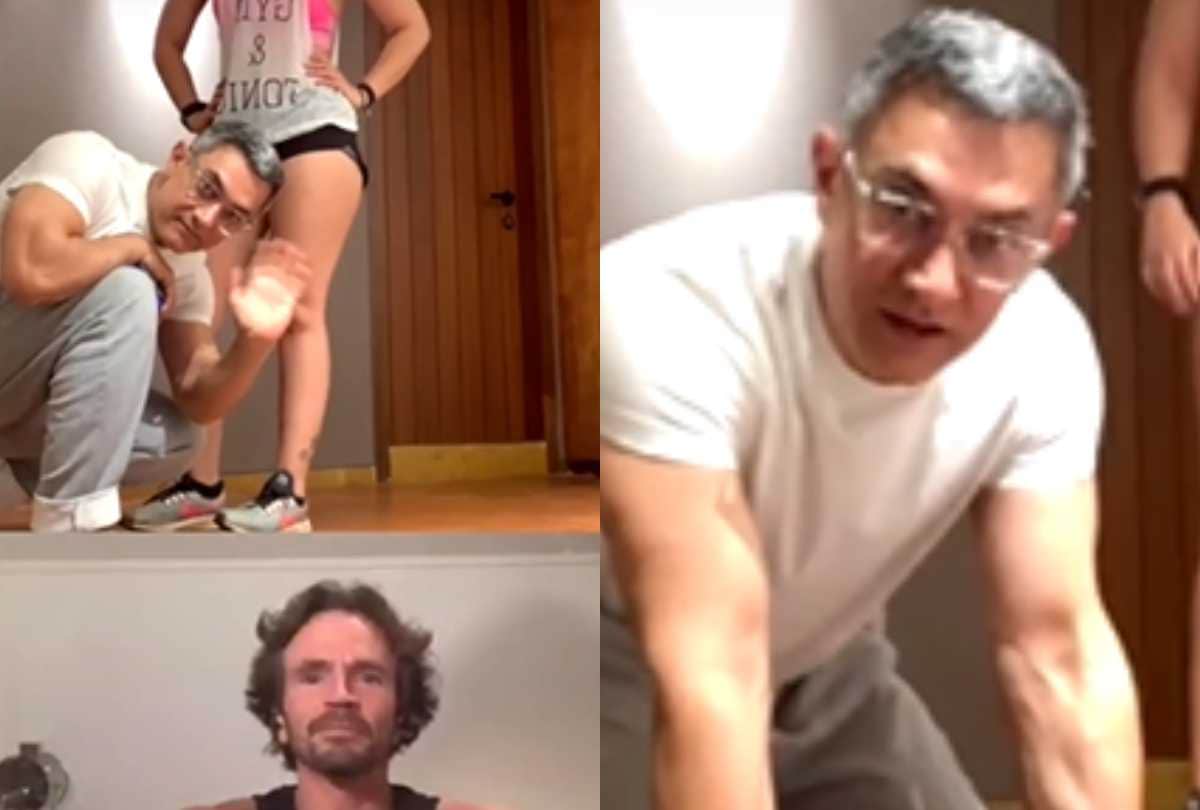 Aamir Khan cameo appearance in Ira live workout session winning hearts