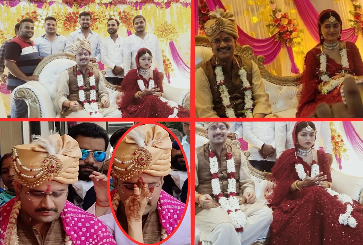 MLA Aman Mani Tripathi second marriage done without parents latest Photos in Gorakhpur