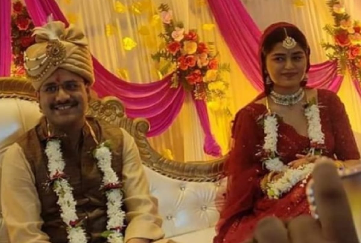 MLA Aman Mani Tripathi second marriage done without parents latest Photos in Gorakhpur