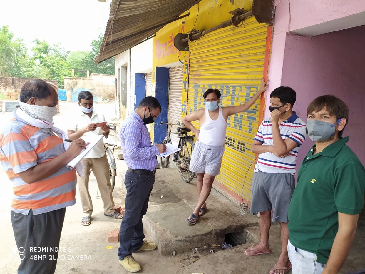 Investigation van reached Kadaura, with 99 samples