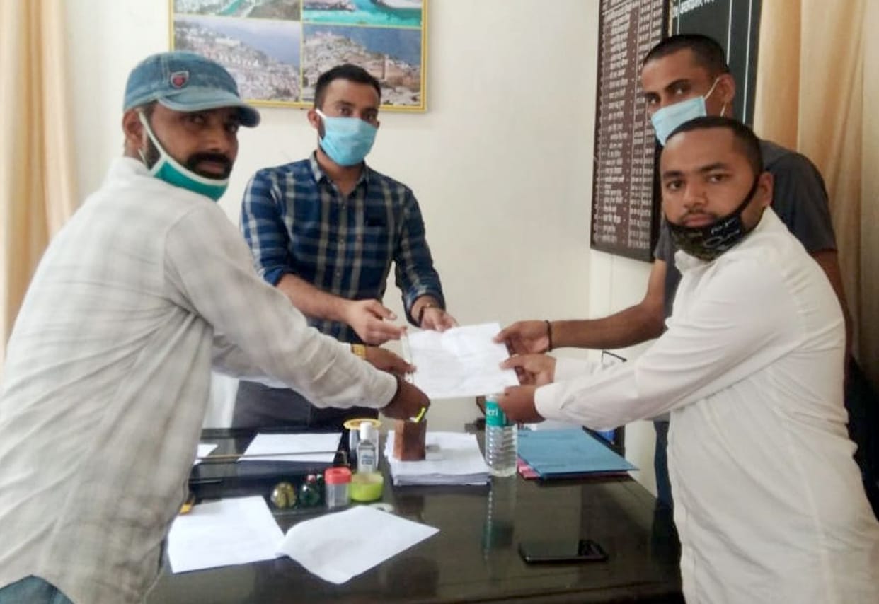 Dirty water coming from drinking water scheme, memorandum submitted to SDM