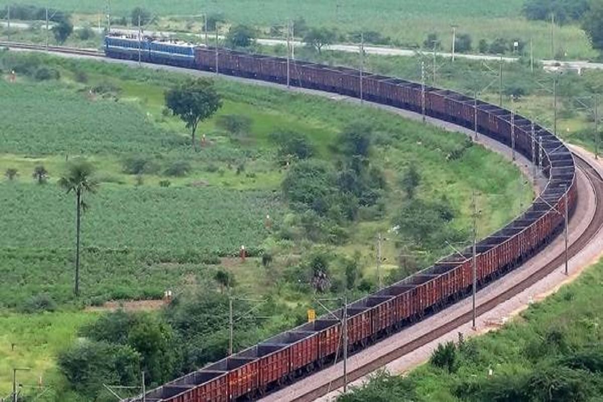 North eastern railway creates record for Shipment of goods.