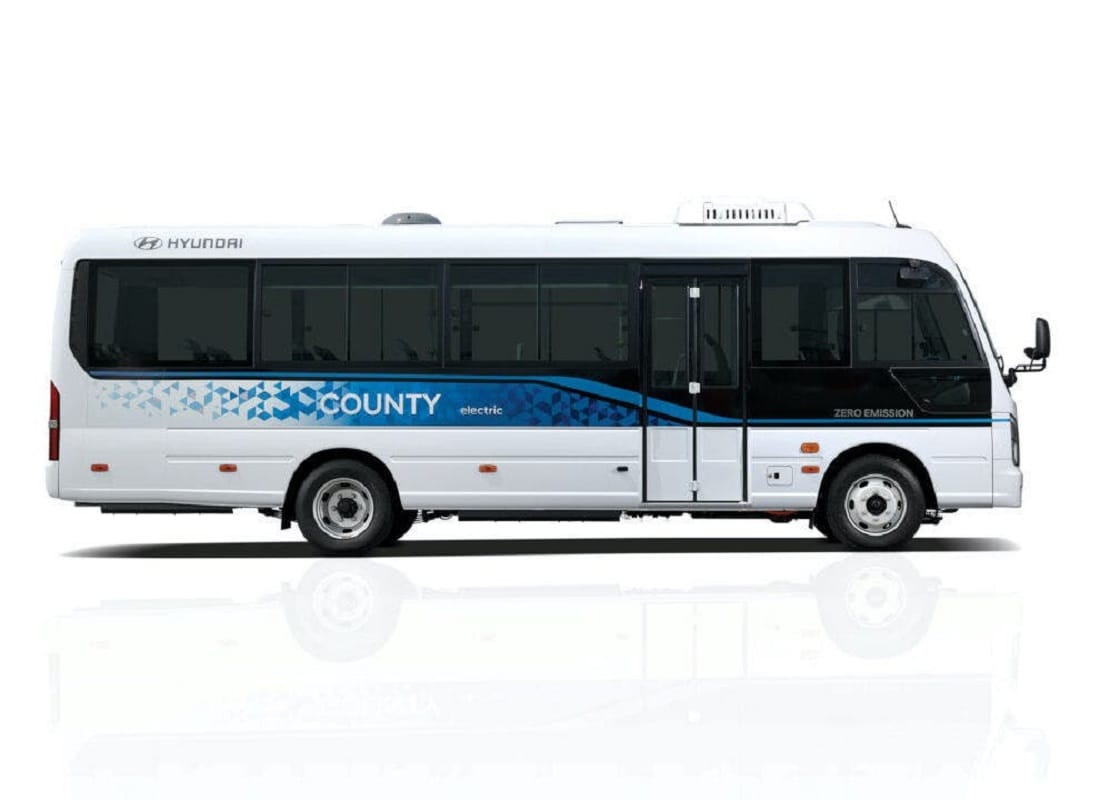 Hyundai electric bus hyundai motors county electric Minibus electric vehicles electric bus