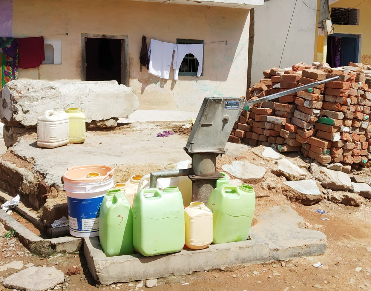 water crisis in city since three days