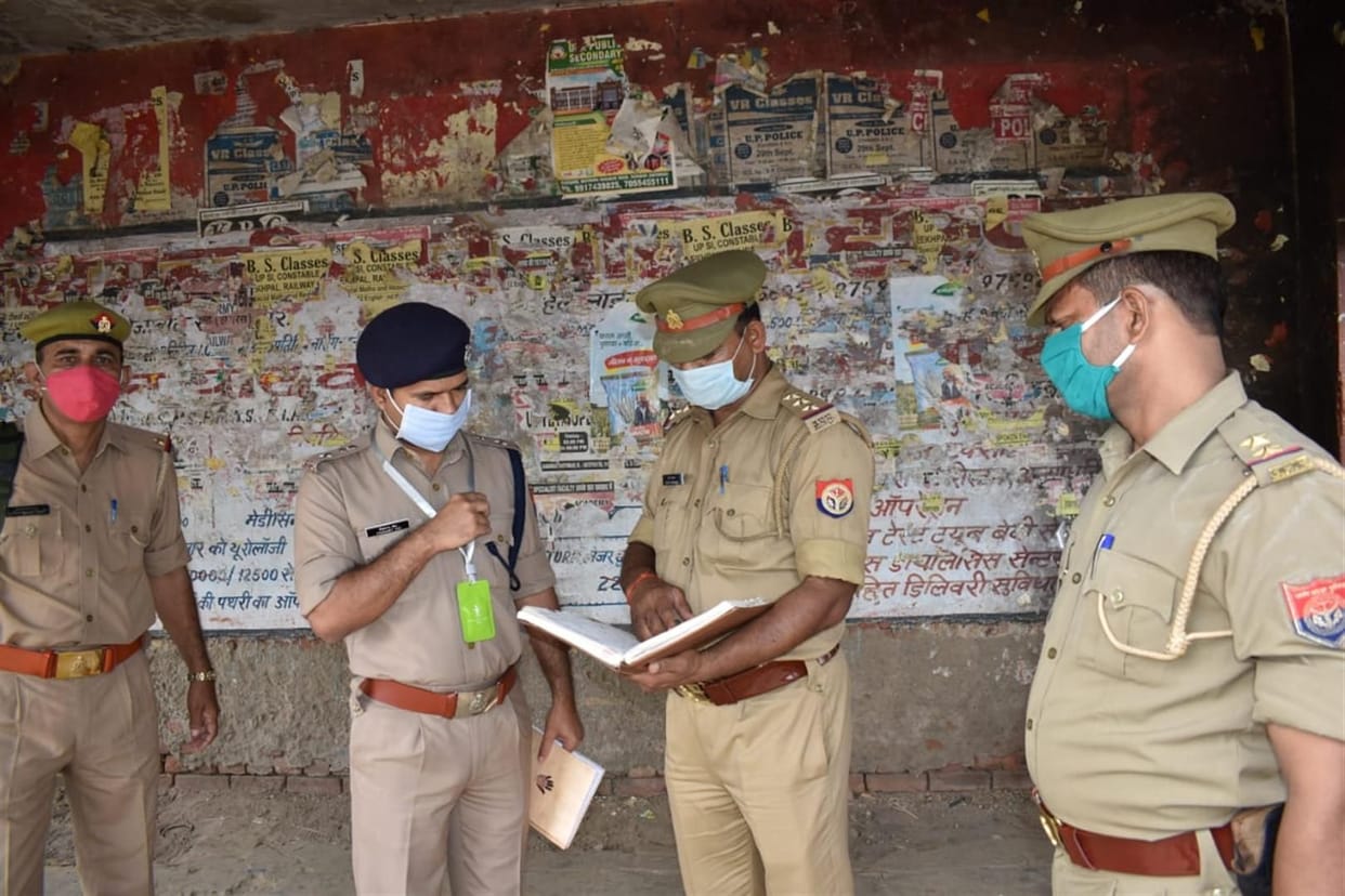 Hathras: Body murdered and hid in the passenger's waiting room