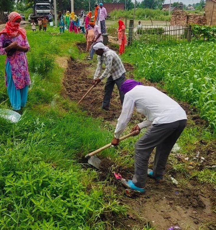 Work started to get rid of waterlogging