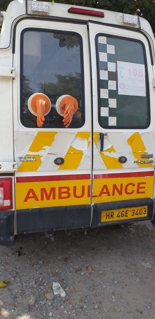 corona patient test for ready ambulence