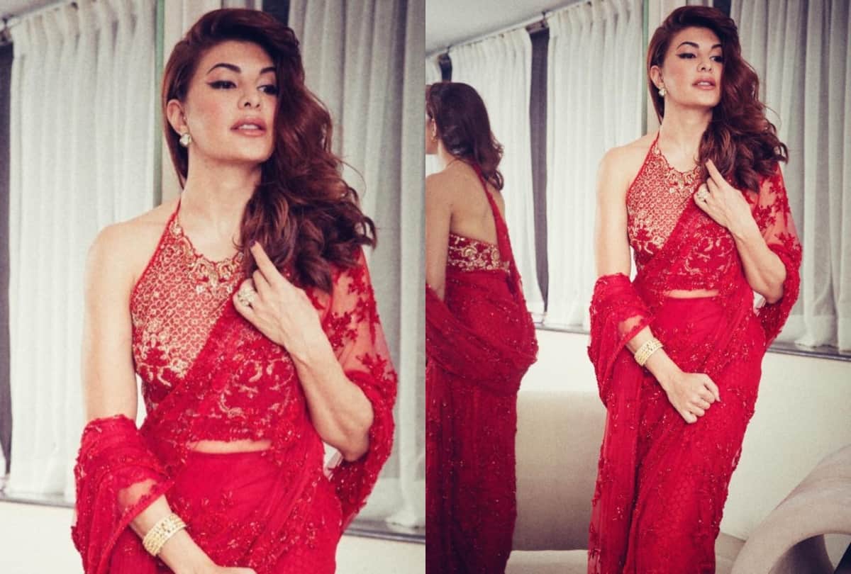 jacqueline fernandez adorable look in desi wear lehenga in glamorous style