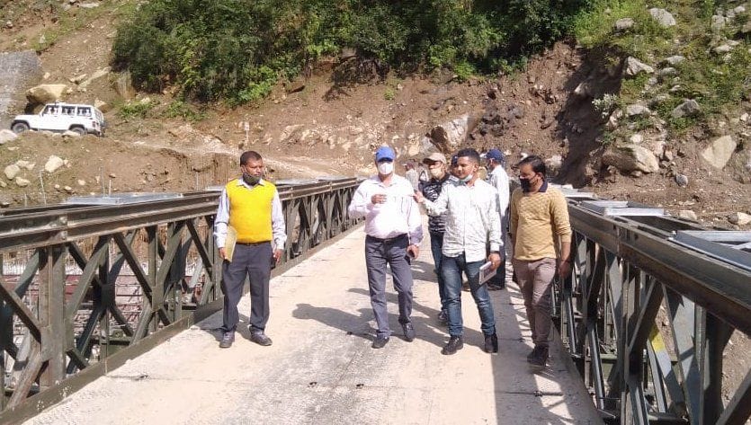 Investigation started in the case of breakdown of Bailey Bridge in Senargad