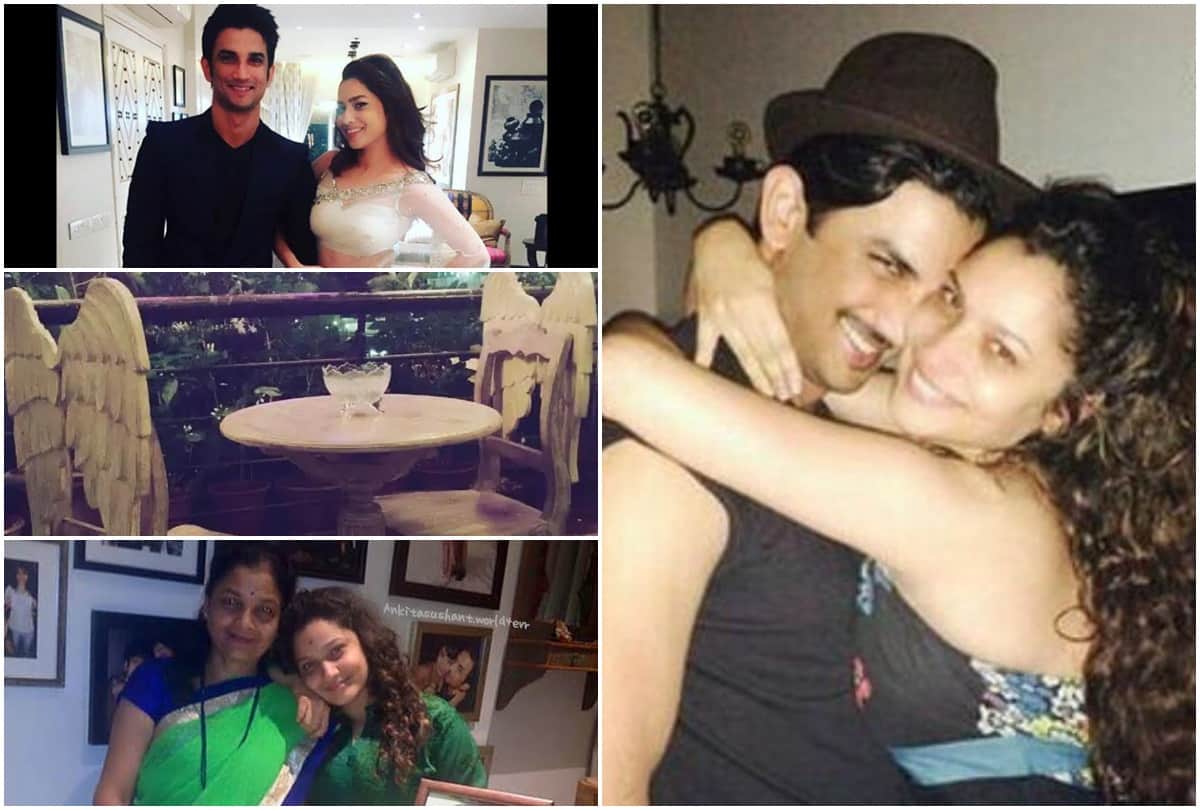 Sushant Singh Rajput Ankita Lokhande House Unseen Photos Where They To Lived Together