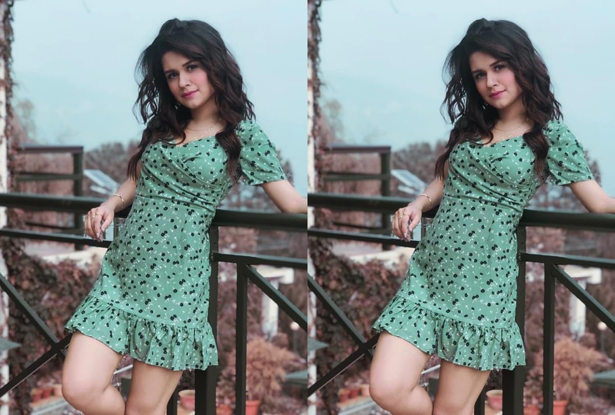 beautiful actress avneet kaur glamorous look in tv serial aladdin