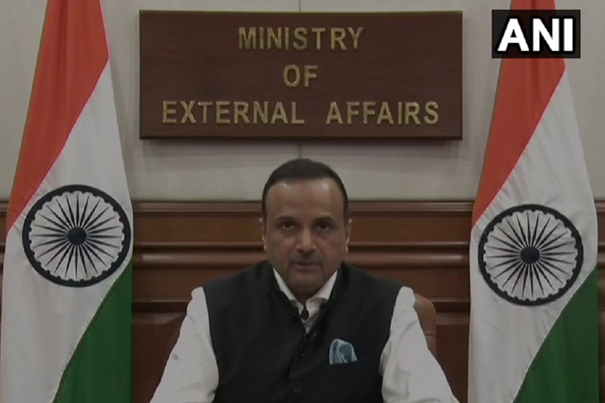 MEA press conference news in Hindi India China tension and relations with Nepal updates
