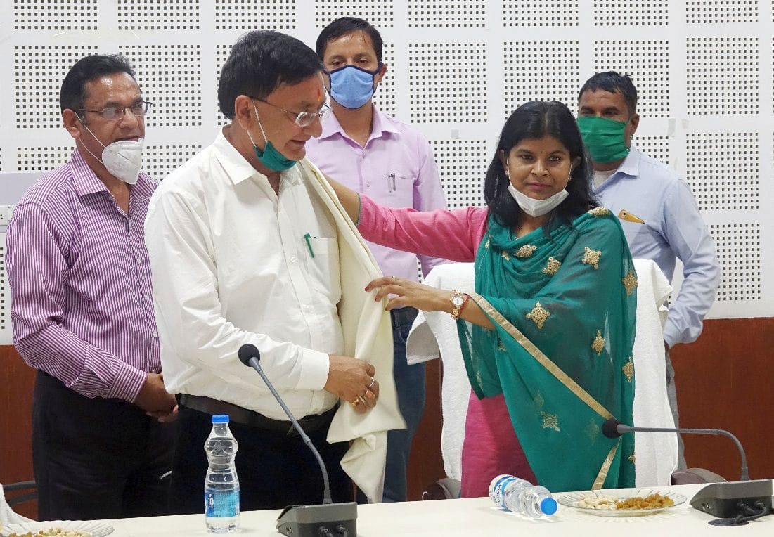 Farewell to CMO, District Social Welfare Officer