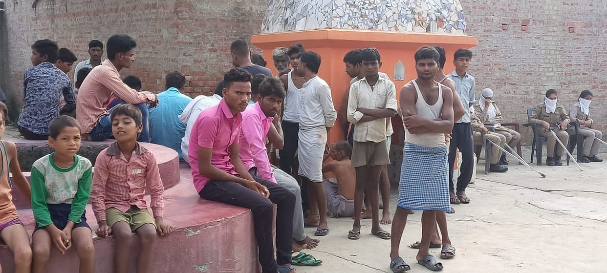 murdered with a sharp weapon, Kotwal suspended