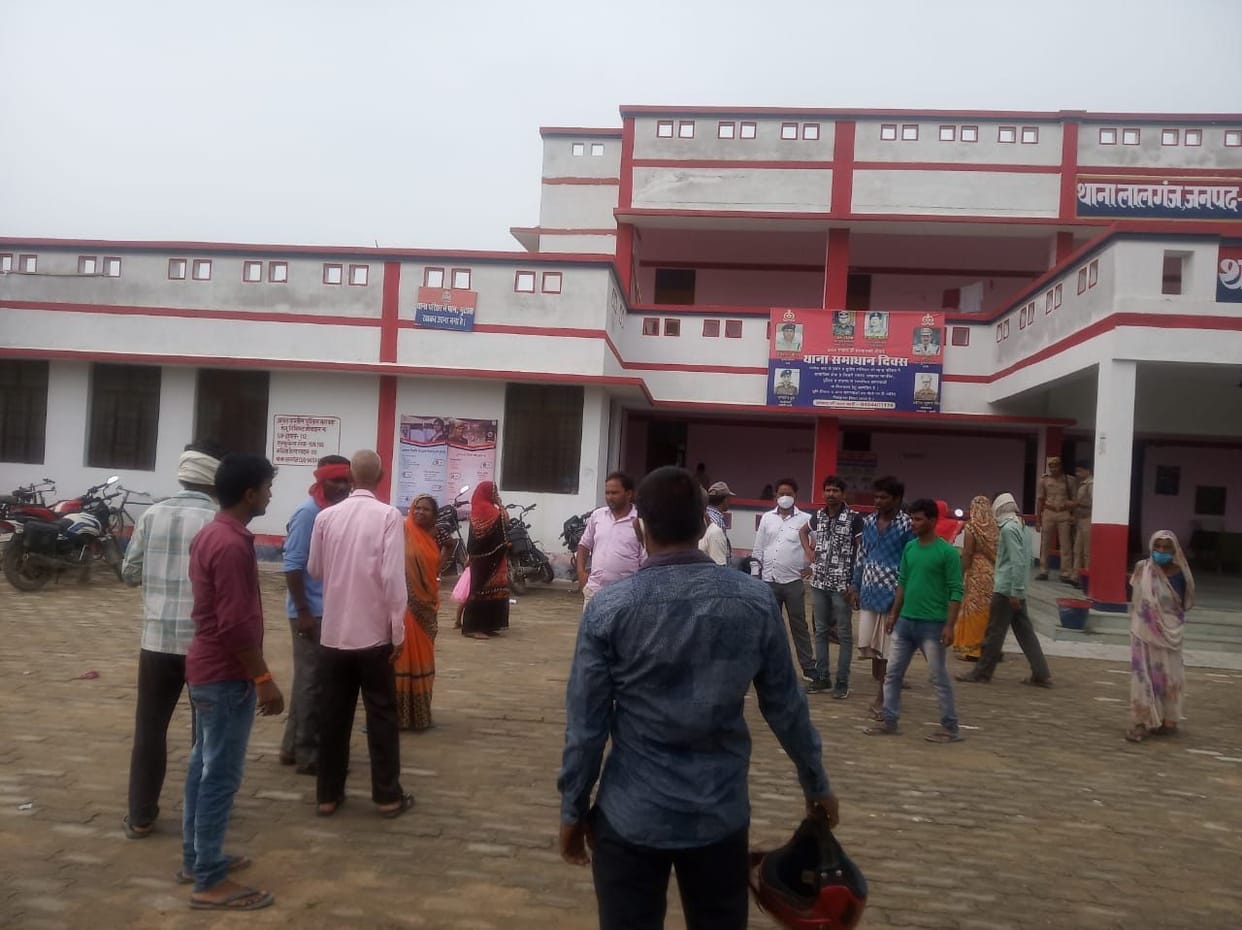 Youth found hanging from fan, villagers demonstrated at police station