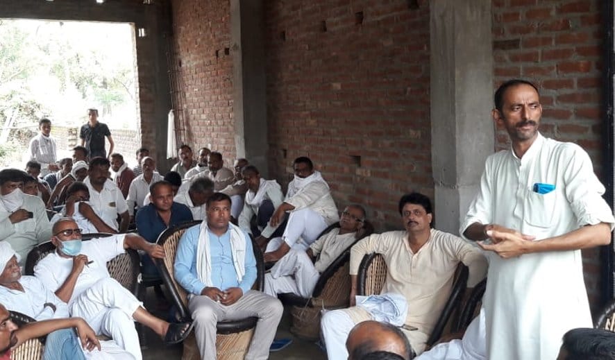 Farmers will not allow police to enter Chamraula