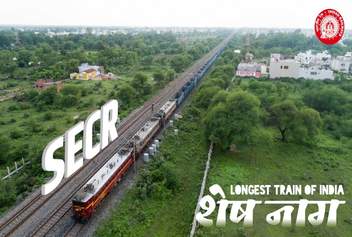 after Super Anaconda freight train Railways run 2.8 km Sheshnag freight train