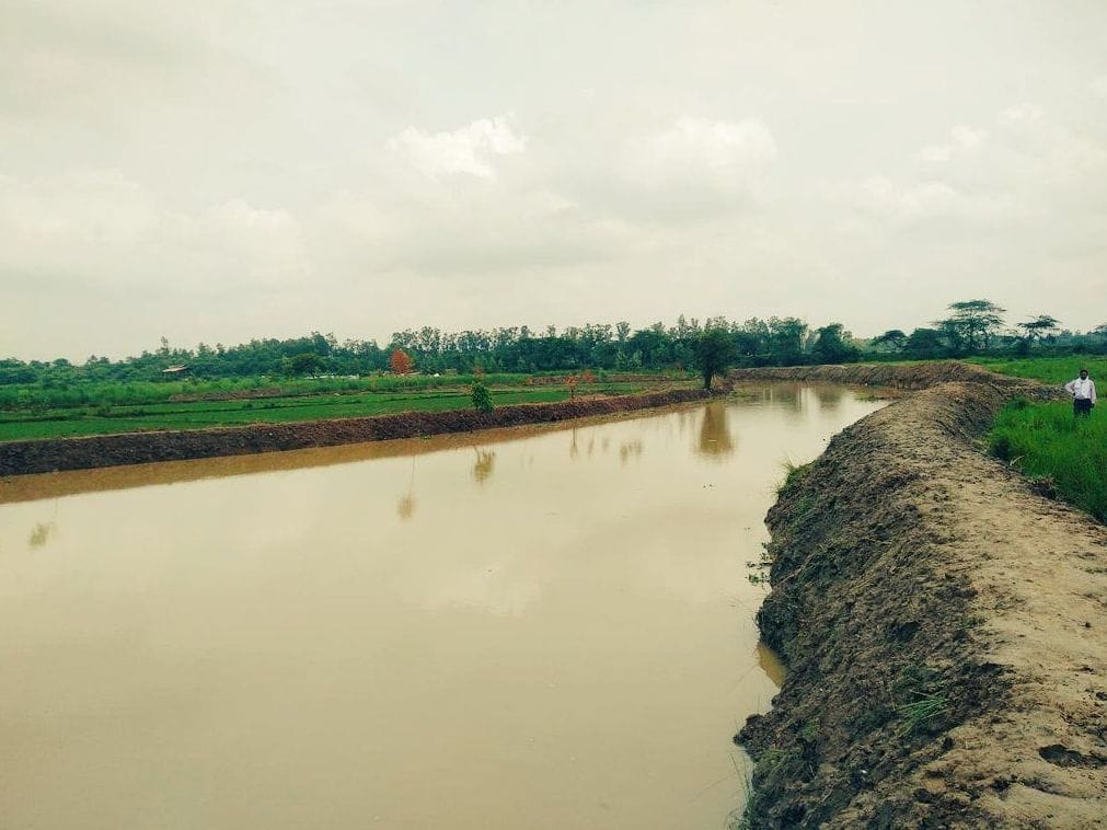 The mythical Manwar river returning to its old form