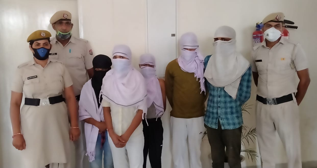 charkhi dadri news,sex racket,in hotal