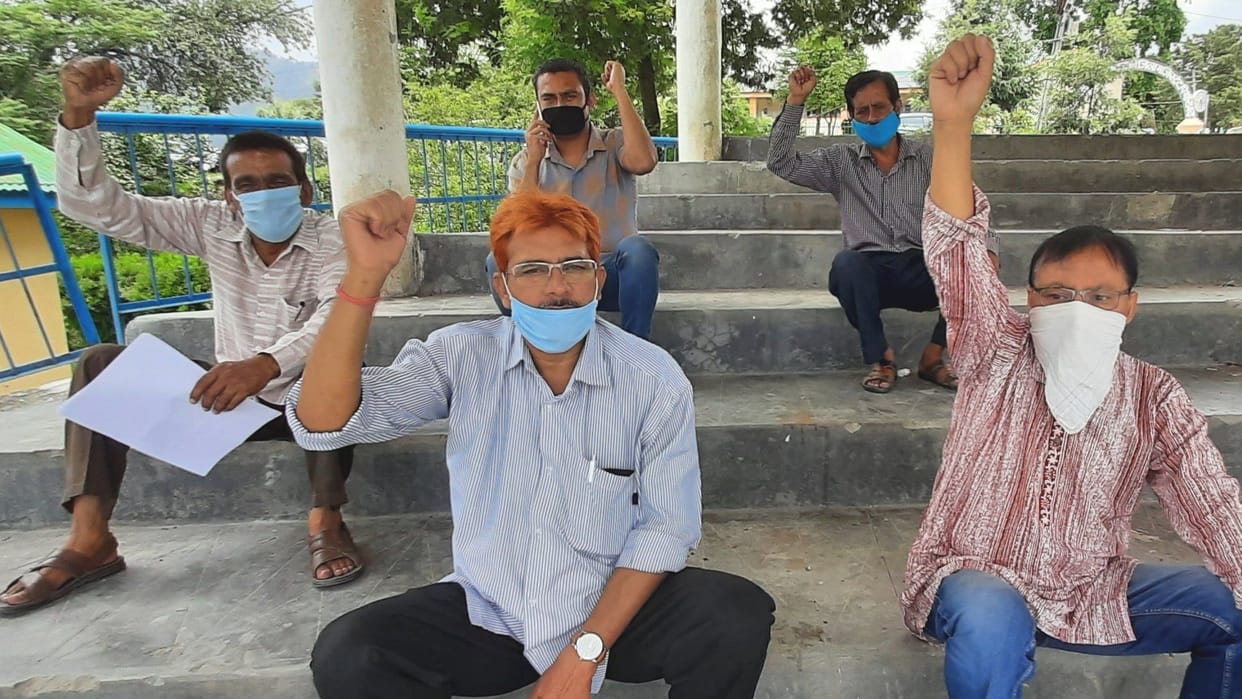 protest against Inflation