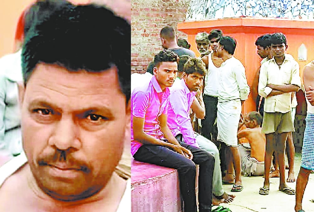 Husband of a village chief murdered in Sitapur.