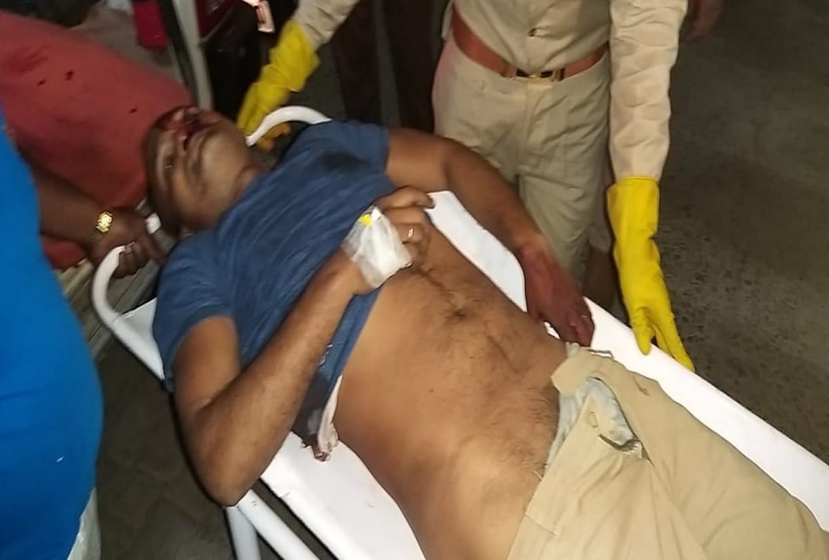 Highway robbers encounter on Yamuna Expressway in aligarh